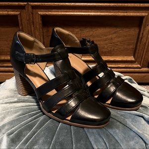 Clarks Artisan Chunky Heels